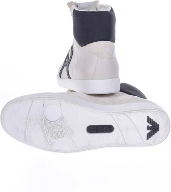 Armani Jeans Sneakers White Heren