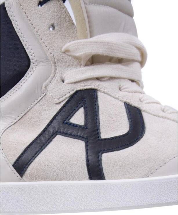 Armani Jeans Sneakers White Heren