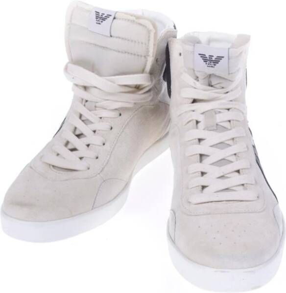Armani Jeans Sneakers White Heren