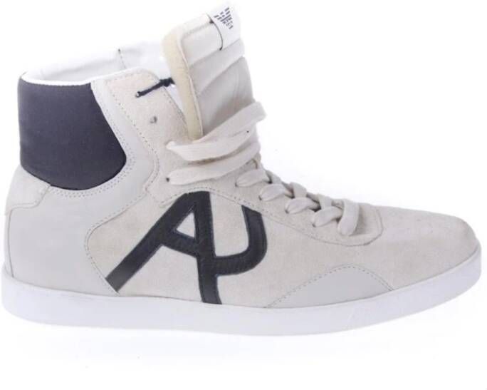 Armani Jeans Sneakers White Heren