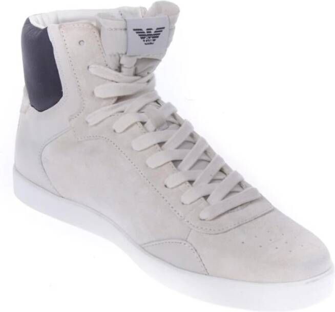 Armani Jeans Sneakers White Heren