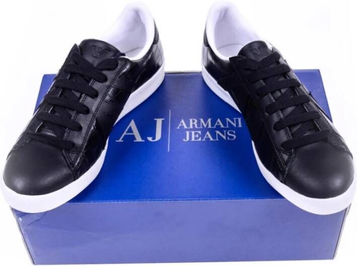 Armani Jeans sneakers Zwart Heren