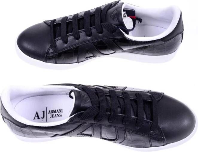 Armani Jeans sneakers Zwart Heren