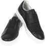 Armani Jeans Lage Sneaker Zwart Black Heren - Thumbnail 3