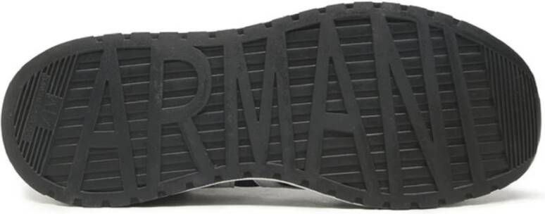 Armani Laced Shoes Zwart Heren