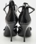 Armani Pre-owned Leather sandals Black Dames - Thumbnail 5