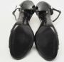 Armani Pre-owned Leather sandals Black Dames - Thumbnail 6