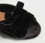 Armani Pre-owned Leather sandals Black Dames - Thumbnail 7