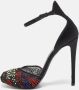 Armani Pre-owned Mesh sandals Black Dames - Thumbnail 2