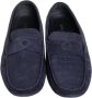 Armani Pre-owned Suede flats Blue Dames - Thumbnail 2