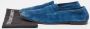 Armani Pre-owned Suede flats Blue Dames - Thumbnail 8