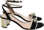 Armani Pre-owned Suede sandals Black Dames - Thumbnail 4