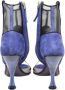 Armani Pre-owned Suede sandals Blue Dames - Thumbnail 3