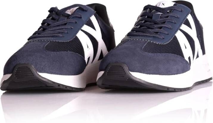 Armani Sneakers Blauw Heren