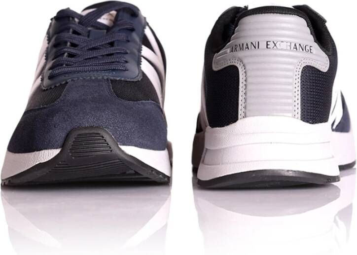 Armani Sneakers Blauw Heren