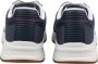 Armani Exchange Lederen sneakers met een groot logo Blauw Heren - Thumbnail 4