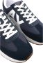 Armani Exchange Lederen sneakers met een groot logo Blauw Heren - Thumbnail 6