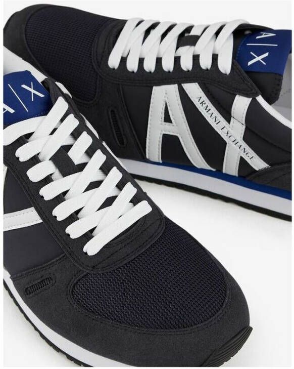 Armani Sneakers Blauw Heren