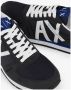 Armani Exchange Zwarte Sneakers met Verfijnd Design en Comfort Zwart Heren - Thumbnail 13