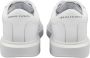 Ar i Exchange Witte leren lage sneakers met logo detail White - Thumbnail 9