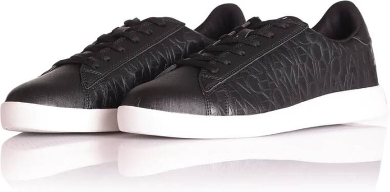 Armani Sneakers Zwart Heren