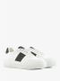 Armani Exchange Elegante Damessneakers met Zwarte Accenten White Dames - Thumbnail 2