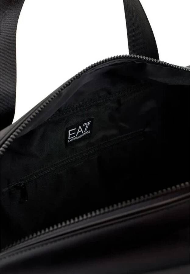 Armani Zwarte sporttas met schoenenvak