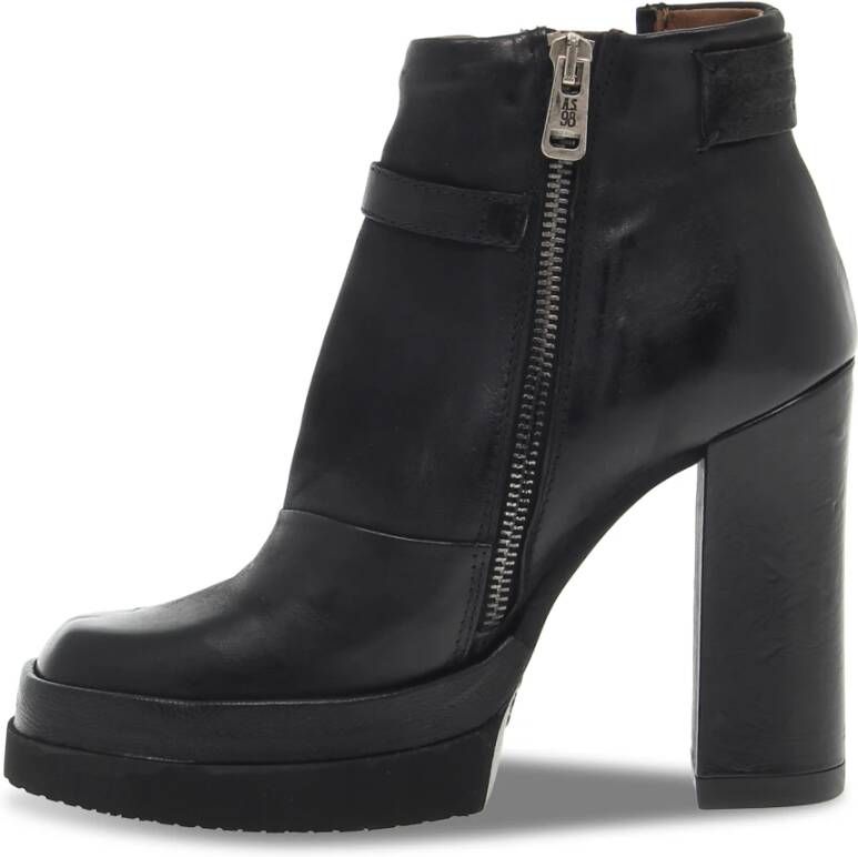 a.s.98 Ankle Boots Zwart Dames