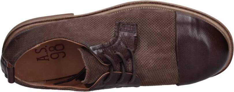 A.s.98 Platte schoenen Bruin
