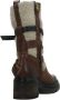 A.s.98 Stijlvolle Enkellaarzen met Gespdetail Brown Dames - Thumbnail 5