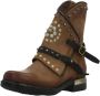 A.s.98 Stijlvolle Veterschoenen met Gesp Brown Dames - Thumbnail 4