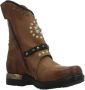 A.s.98 Stijlvolle Veterschoenen met Gesp Brown Dames - Thumbnail 7
