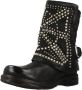 A.s.98 Studded Enkellaarzen Black Dames - Thumbnail 4
