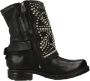 A.s.98 Studded Enkellaarzen Black Dames - Thumbnail 6