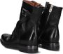 A.s.98 B80213 Enkellaarsjes Enkelboots met rits Dames Zwart - Thumbnail 8
