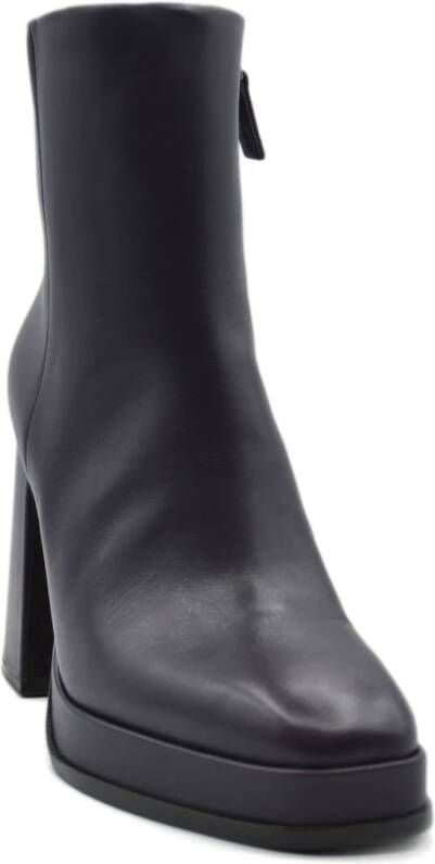 Ash Alyx01 Enkellaarzen Lage Hak Black Dames