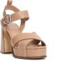 ASH Beige Sandalen met Plateauhak - Thumbnail 2