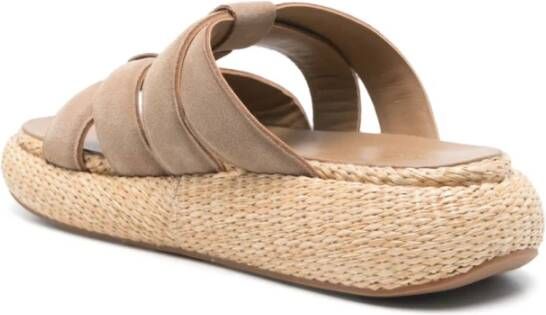 ASH Beige Sandalen voor Vrouwen