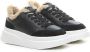 ASH Bont Zwart Leren Sneakers Vrouwen - Thumbnail 2