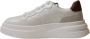 Ash Leren Sneakers Met Rubberen Zool En Veters In Bordeaux - Thumbnail 11