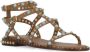 Ash Bruine Leren Sandalen met Studs Brown Dames - Thumbnail 4