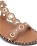 ASH Bruine Leren Sandalen voor Vrouwen - Thumbnail 2