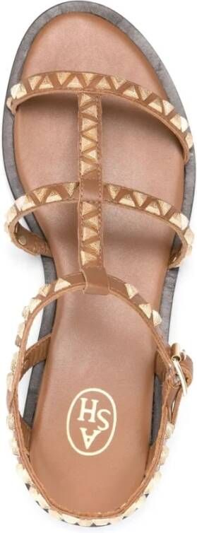 ASH Bruine Polinesia Sandalen voor Vrouwen