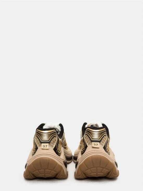 ASH Dragon Glamour Sneakers Goud Zwart