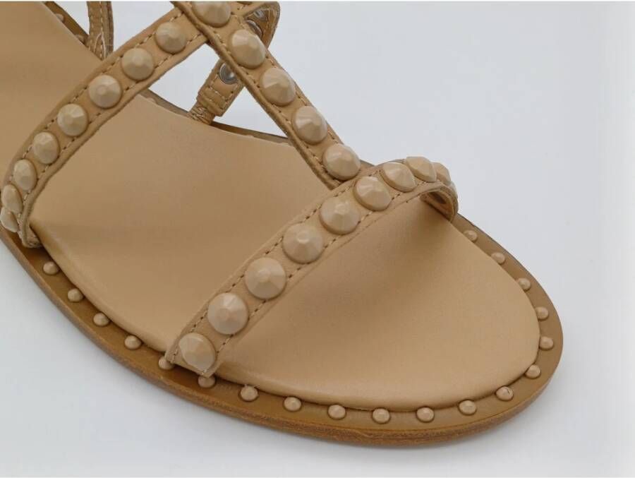 ASH Elegante Romeinse leren sandalen