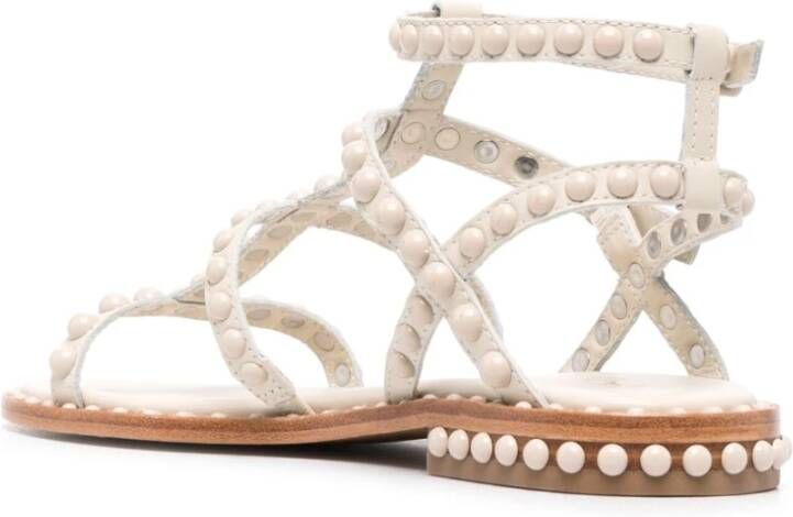 Ash Flat Sandals Beige Dames