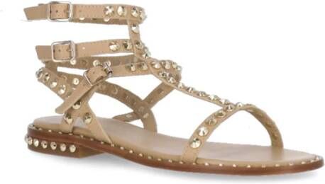 Ash Flat Sandals Beige Dames