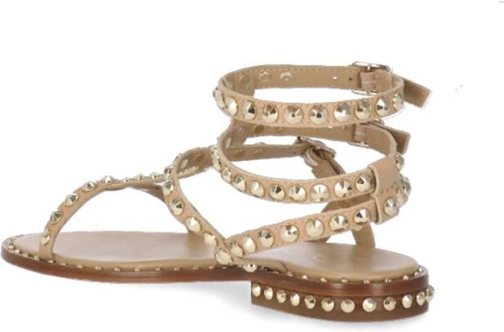 Ash Flat Sandals Beige Dames