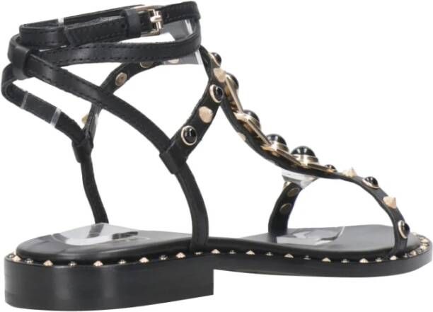 Ash Flat Sandals Black Dames