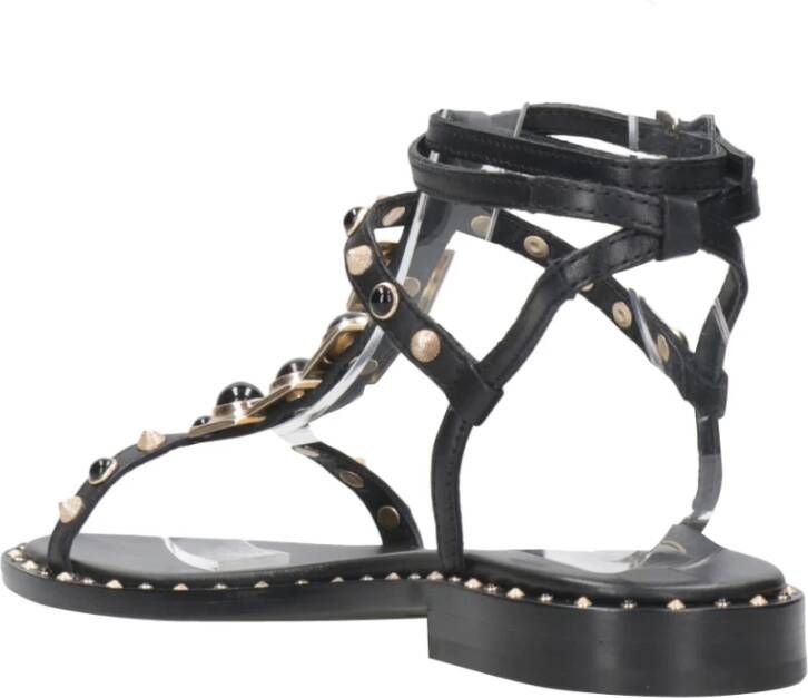 Ash Flat Sandals Black Dames